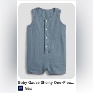 Baby Gap Gauze Shorty One-Piece